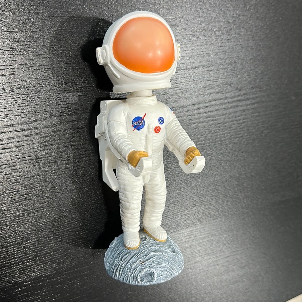 NASA Astronaut Bobble Head Moon Man Collectable Figure